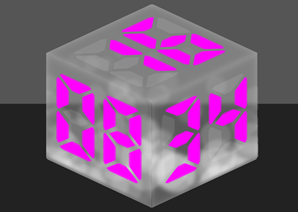 3d multi color clock